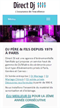 Mobile Screenshot of directdj.fr